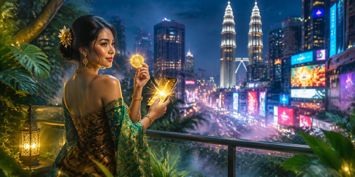Pengguna mengakses program VIP y11 melalui telefon bimbit di Kuala Lumpur