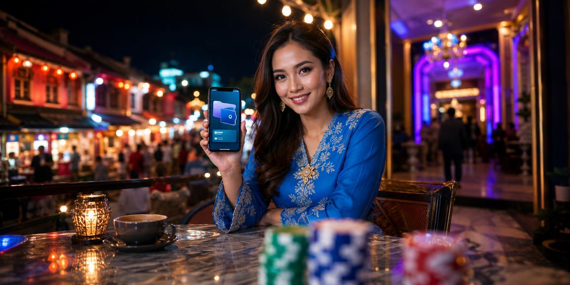 Pemain berbaju kurung menikmati kasino mudah alih di Melaka melalui y11